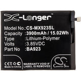 MeiZu Note 9 Battery 3.85V 3900mAh - Compatible Replacement
