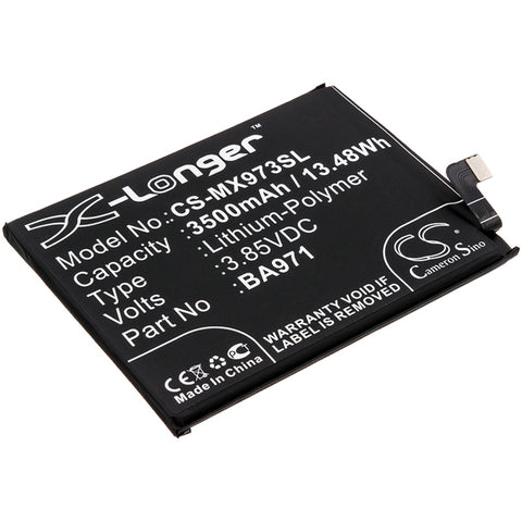 MeiZu 16S Pro Battery 3.85V 3500mAh - Compatible Replacement