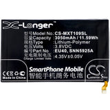 Motorola Droid Ultra XT1080 Battery 3.8V 3050mAh - Compatible Replacement