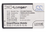Motorola Droid X2 Battery 3.7V 1800mAh - Compatible Replacement