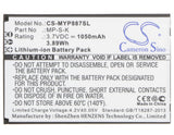 MyPhone 8870 Battery 3.7V 1050mAh - Compatible Replacement