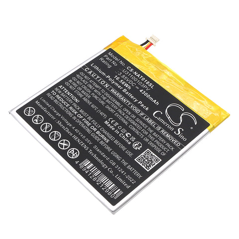 ONN 100044018G Battery 3.85V 4300mAh Li-Polymer - Compatible Replacement