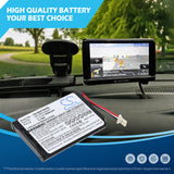 Navigon 72 Plus Live Battery 3.7V 1000mAh - Compatible Replacement