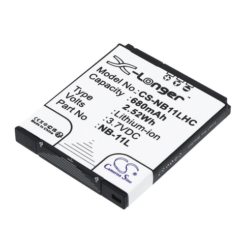 Canon PowerShot ELPH 320 HS Battery 3.7V 680mAh - Compatible Replacement