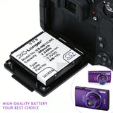 Canon PowerShot ELPH 320 HS Battery 3.7V 680mAh - Compatible Replacement