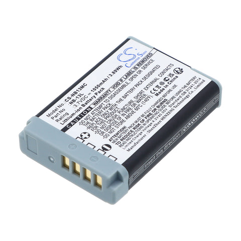Canon PowerShot G7 X Mark III Battery 3.7V 1050mAh - Compatible Replacement