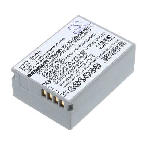 Canon PowerShot G10 IS Battery 7.4V 1050mAh - Compatible Replacement