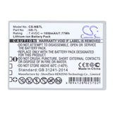 Canon PowerShot G10 IS Battery 7.4V 1050mAh - Compatible Replacement