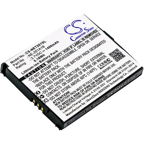 NEC NE-201A1A Battery 3.7V 1400mAh - Compatible Replacement