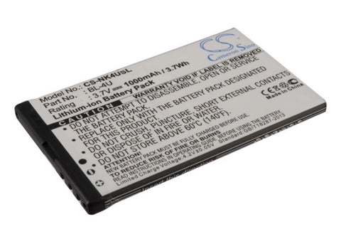 MyPhone 9015TV Battery 3.7V 1000mAh - Compatible Replacement