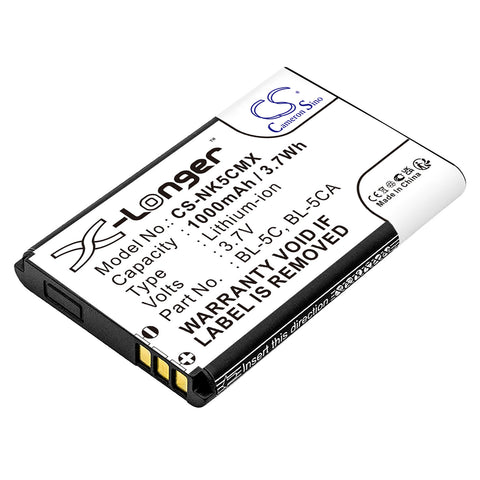 UTEC V566 Battery 3.7V 1000mAh - Compatible Replacement