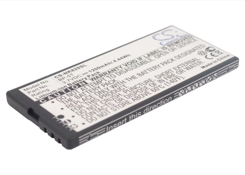 Nokia Lumia 820.2 Battery 3.7V 1200mAh - Compatible Replacement