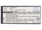 Nokia Lumia 820.2 Battery 3.7V 1200mAh - Compatible Replacement