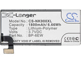 Nokia Lumia 900 4G LTE Battery 3.7V 1800mAh - Compatible Replacement