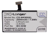 Microsoft Lumia 1020 Battery 3.8V 2000mAh - Compatible Replacement