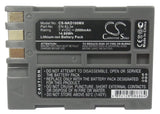 NiKon DSLR D700 Battery 7.4V 2000mAh - Compatible Replacement