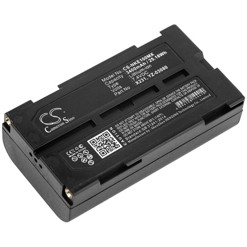 Nihon Kohden WEE-1000 Battery 7.4V 3400mAh - Compatible Replacement