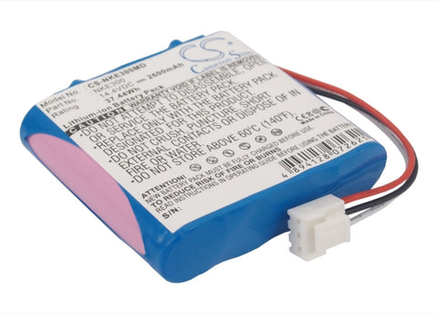 Nihon Kohden Edan SE-300B Battery 14.4V 2600mAh - Compatible Replacement