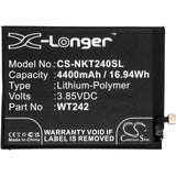 Nokia Nokia 2.4 Battery 3.85V 4400mAh - Compatible Replacement