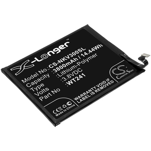 Nokia TA-1153 Battery 3.8V 3800mAh - Compatible Replacement