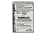 Casio Exilim Pro EX-F1BK Battery 7.4V 1800mAh - Compatible Replacement