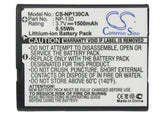 Casio Exilim EX-ZR1000WE Battery 3.7V 1500mAh - Compatible Replacement
