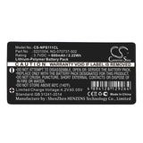 NEC PSIII Battery 3.7V 600mAh - Compatible Replacement