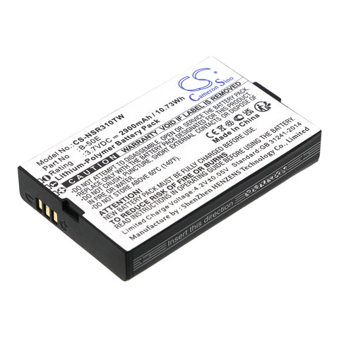 Inrico T310 Battery 3.7V 2900mAh - Compatible Replacement