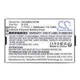 Inrico T310 Battery 3.7V 2900mAh - Compatible Replacement
