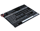 Nextbook Nextbook 10 Battery 3.7V 6600mAh - Compatible Replacement