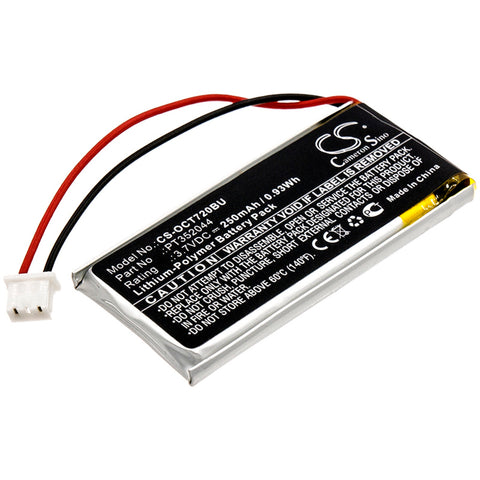 Oracle PT352044 Battery 3.7V 250mAh Li-Polymer - Compatible Replacement