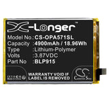 Oppo A57 5G 2022 Battery 3.87V 4900mAh - Compatible Replacement