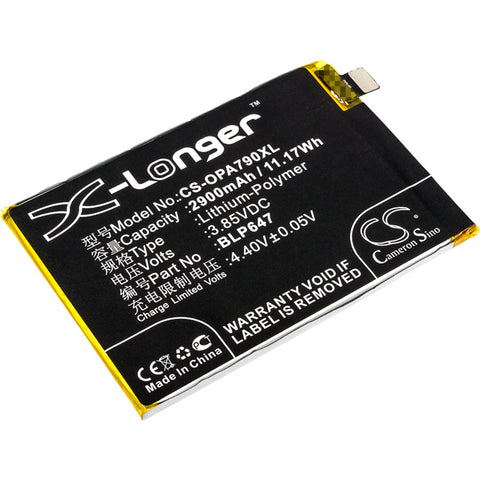 Oppo A79t Dual SIM TD-LTE Battery 3.85V 2900mAh - Compatible Replacement