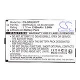 Optoma PK301 Battery 3.7V 1350mAh - Compatible Replacement