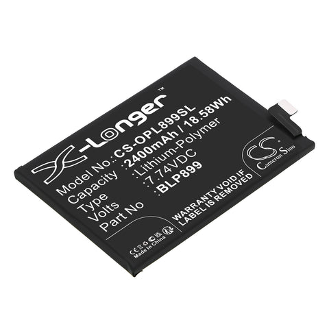 OnePlus 10 Pro 5G Battery 7.74V 2400mAh - Compatible Replacement