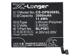 Oppo N3 Dual SIM Battery 3.8V 3000mAh - Compatible Replacement