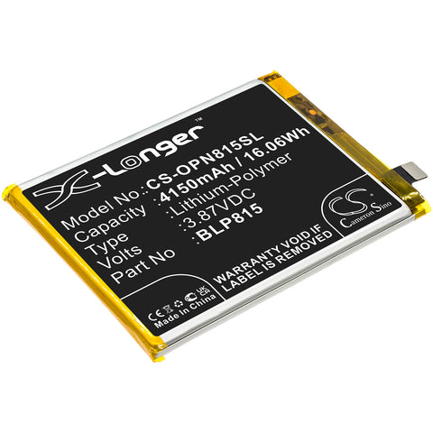 OnePlus Nord N10 5G Battery 3.87V 4150mAh - Compatible Replacement