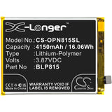 OnePlus Nord N10 5G Battery 3.87V 4150mAh - Compatible Replacement