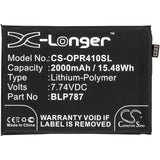 Oppo Reno4 Pro 4G Battery 7.74V 2000mAh - Compatible Replacement