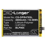 Realme RMX3478 Battery 3.87V 4800mAh - Compatible Replacement