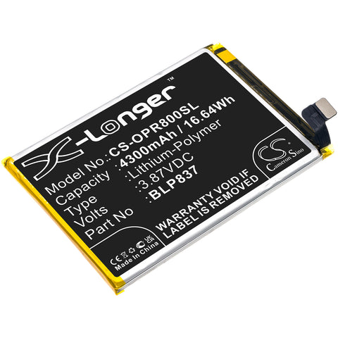 Oppo Realme 8 Pro Battery 3.87V 4300mAh - Compatible Replacement