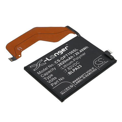 Oppo Realme GT5 150W Battery 7.82V 2620mAh Li-Polymer - Compatible Replacement