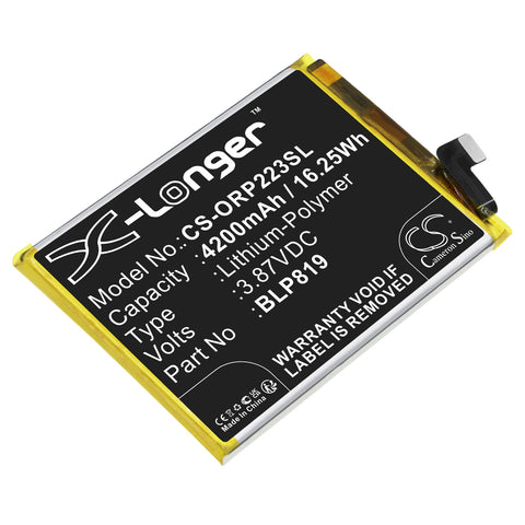 Oppo F19 Pro+ 5G 2021 Battery 3.87V 4200mAh Li-Polymer - Compatible Replacement