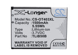 Alcatel One Touch S Pop Dual Battery 3.7V 1500mAh - Compatible Replacement