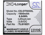 Alcatel One Touch Link Y858V Battery 3.8V 1800mAh - Compatible Replacement