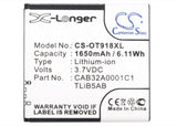 Alcatel One Touch 918 Mix Battery 3.7V 1650mAh - Compatible Replacement