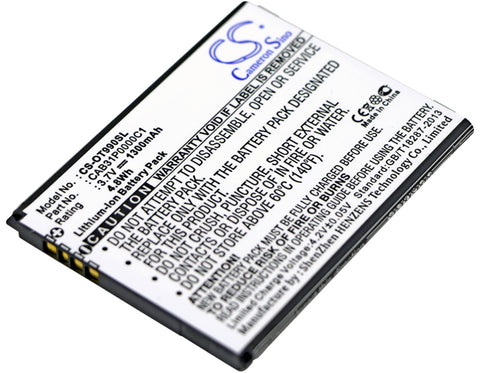 Virgin Mobile Venture VM2045 Battery 3.7V 1300mAh - Compatible Replacement
