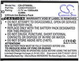 Virgin Mobile Venture VM2045 Battery 3.7V 1300mAh - Compatible Replacement