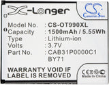 Virgin Mobile Venture VM2045 Battery 3.7V 1500mAh - Compatible Replacement