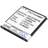 Alcatel One Touch Pop C5 Dual Battery 3.7V 1950mAh - Compatible Replacement